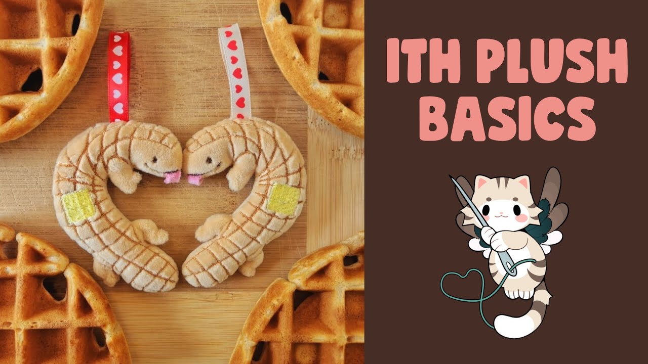 What is an ITH plush and how are they sewn?