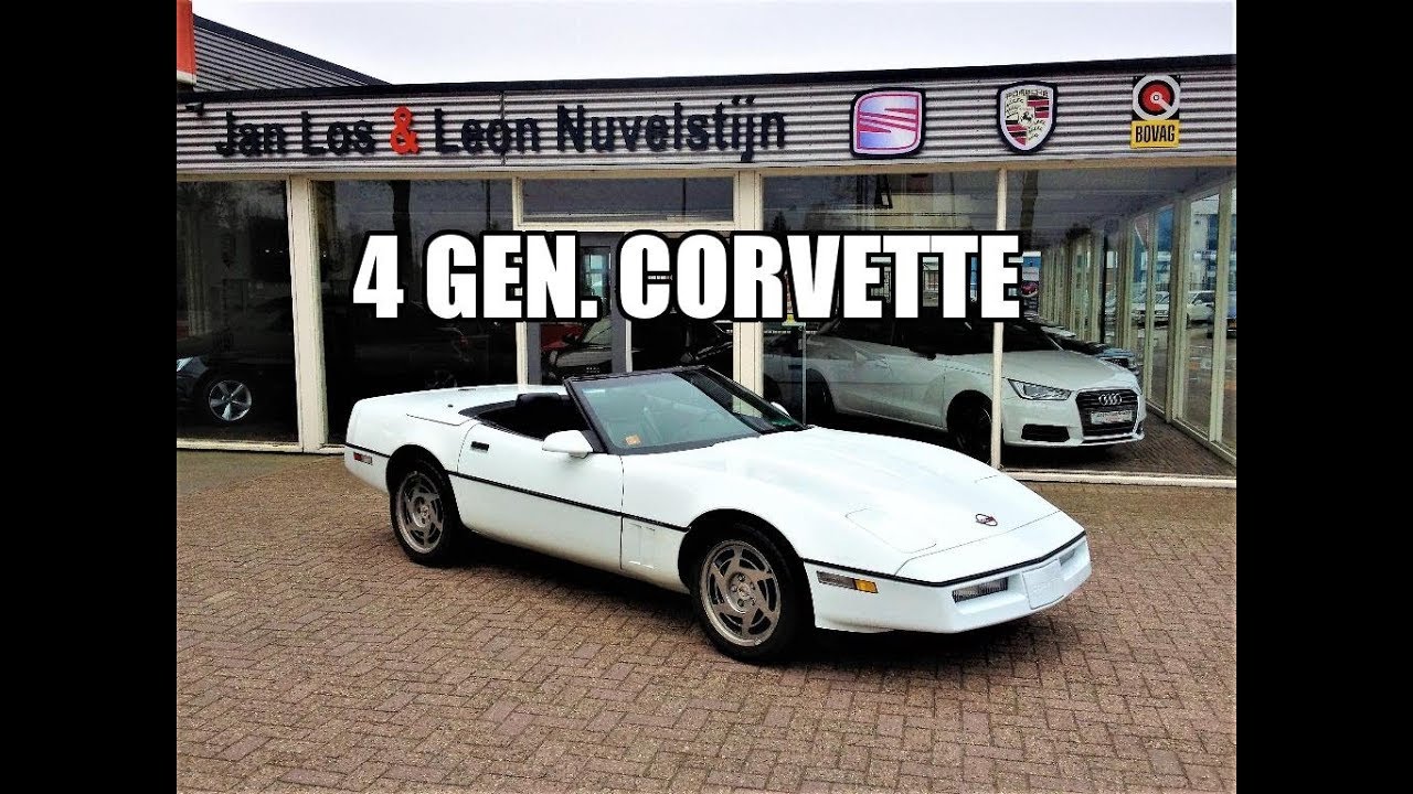 Corvette C4 convertible Review & Testdrive JMSpeedshop !