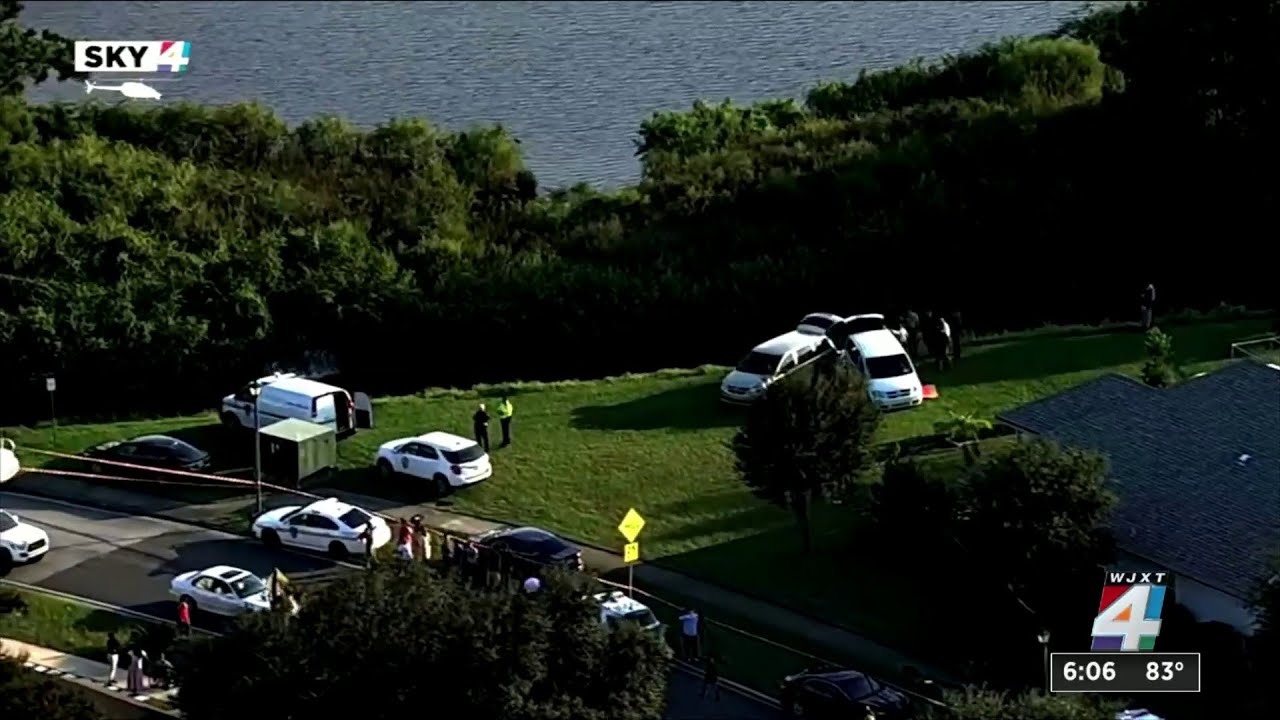 Video shows man pushing, arguing with woman near pond where body was found, neighbor says