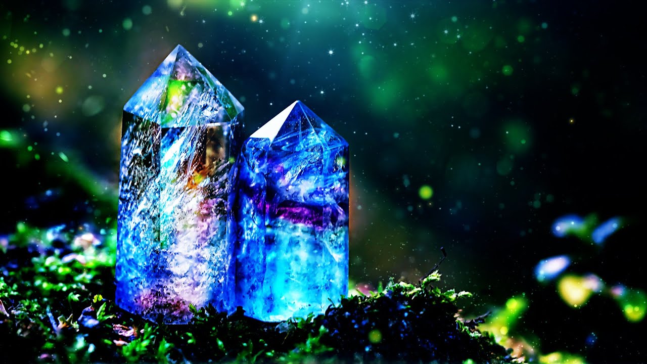 💎Purification Crystal Music．4096Hz Purifies Crystal Energy