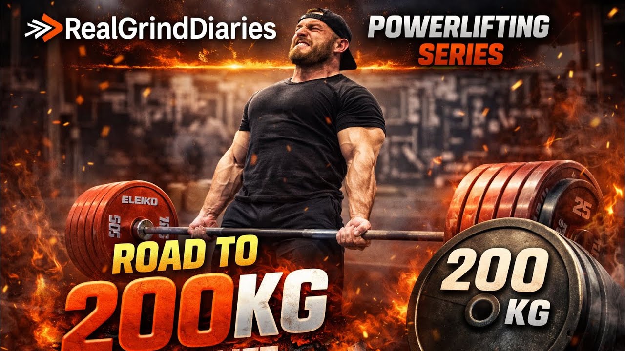 Powerlifting Series | Day 2 | 90 days challenge | Road to 200 kg Deadlift