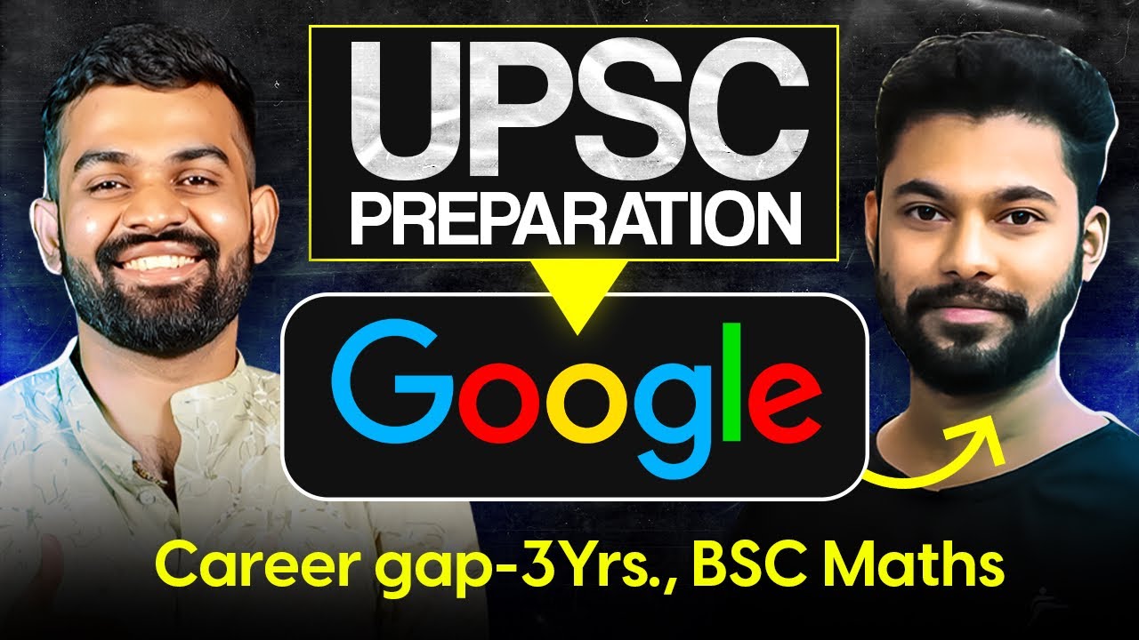 UPSC Prep to Google 🚀 l Fresher l 3 Years Gap l Data Analytics Apprenticeship Program l Bsc Maths l