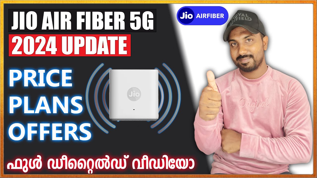 Jio air fiber Update 2024 Malayalam | Internet Connection Malayalam