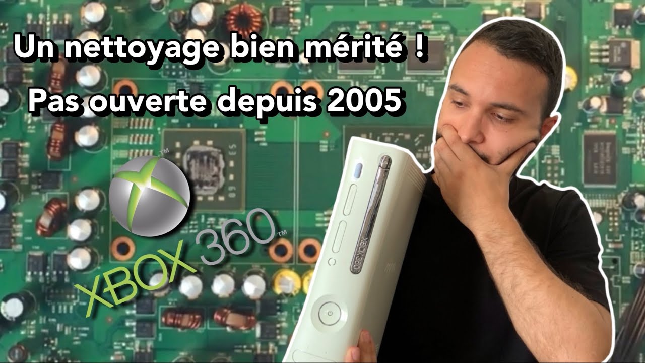 Xbox 360 - Démontage, nettoyage et remplacement pâte thermique 🎮