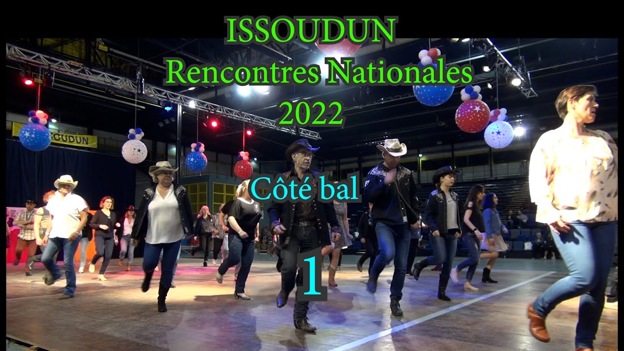 Côté bal (1) aux Rencontres Nationales de la FFCLD à Issoudun samedi 26 mars 2022