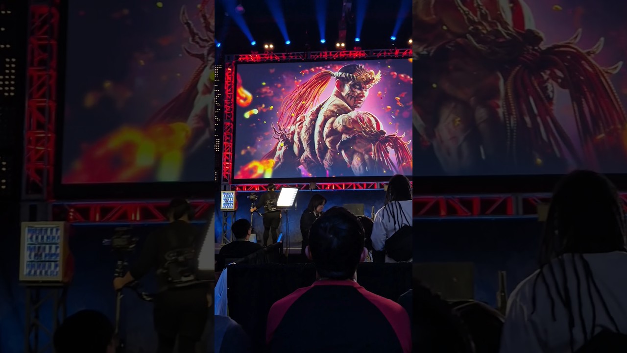 Fahkumram trailer reveal live crowd reaction Combo Breaker 2025 #tekken8 #fightinggames #gaming