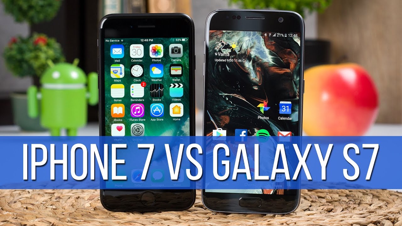 Apple iPhone 7 vs Samsung Galaxy S7
