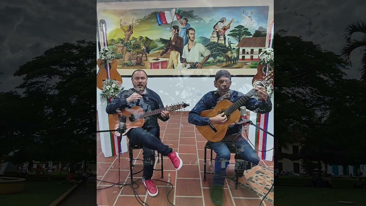 Dueto Nocturnal desde Charalá Santander, concurso nacional del tiple Pedro Nel  Martínez,