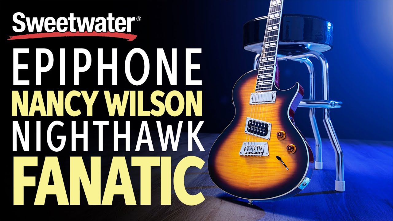 Epiphone Nancy Wilson Nighthawk Fanatic Electric Guitar Demo