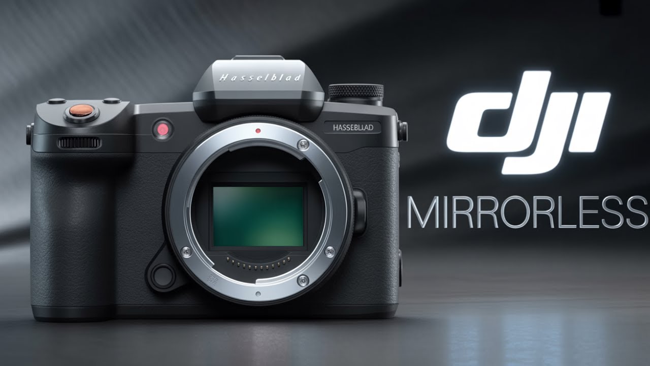 DJI Mirrorless Camera Finally Coming — 45MP, 4K 120FPS, 4D Stabilization!