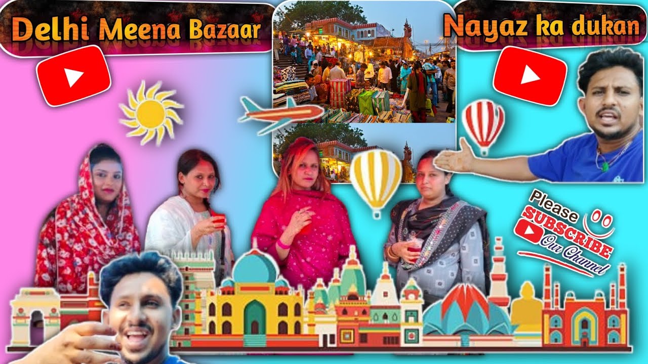 (Delhi Meena Bazaar)🍿 urf chor Bazaar 🎥 full ❤️enjoyment 😍video 🏞️ @Nayaz_and_boy72