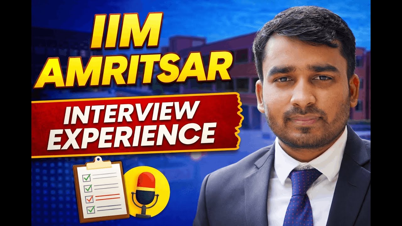 My IIM Amritsar Interview Experience | IIM Interview