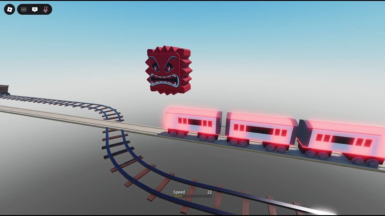 Roblox: Raid a train to the end (Express train,not really secret,just reward from passing map)