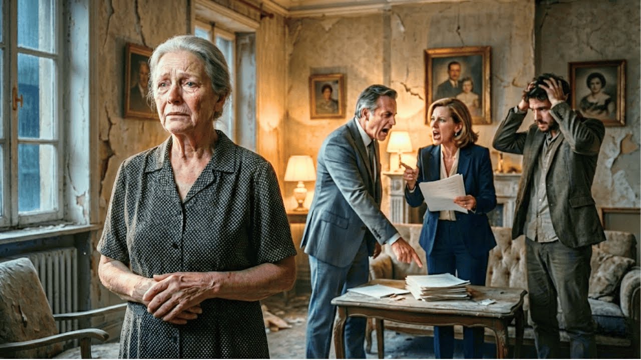 La abandonaron en el asilo por la herencia, ¡pero el testamento tenía una cláusula secreta! 😱