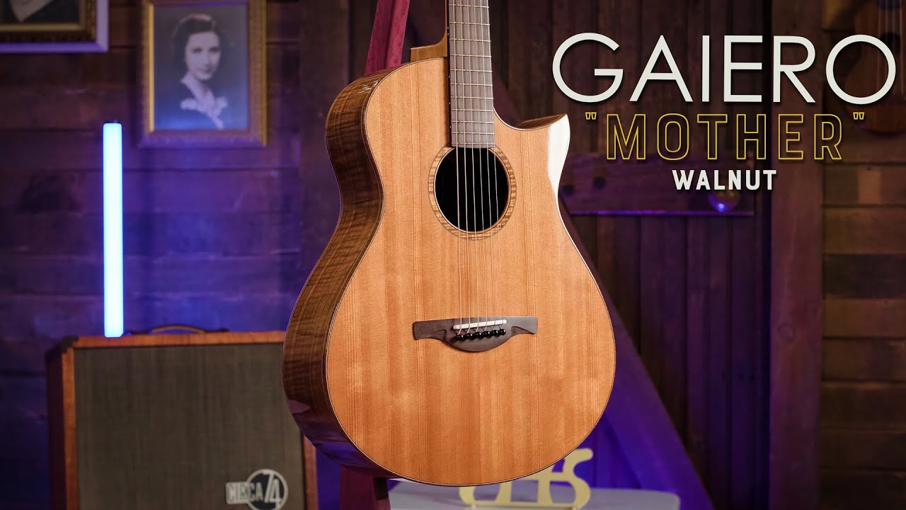 Gaiero Guitars “Mother” Walnut OMC-13 Guitar is a Work of Art! - Review and Demo with Matt Chulka