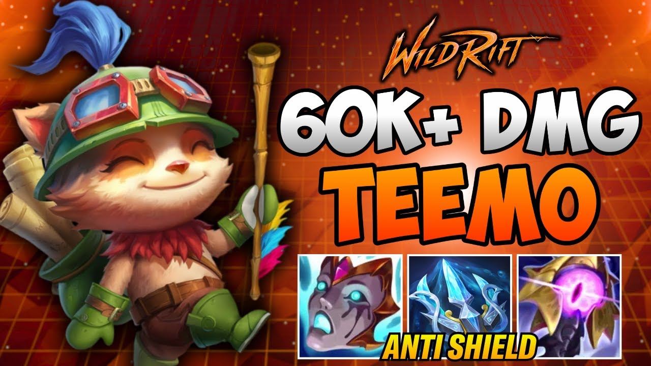 Wild Rift: Тимо, но я наношу 60 000+ урона