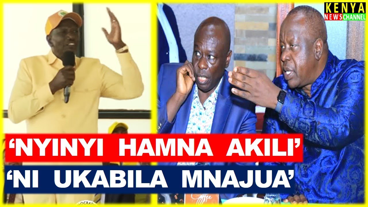 Ruto FULL ANGRY speech today Statehouse with UDA Aspirants - Listen what he told Matiangi Gachagua