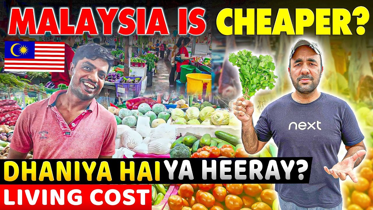 Grocery Price in Pasar Chowkit 2025! Cost of Living in Malaysia