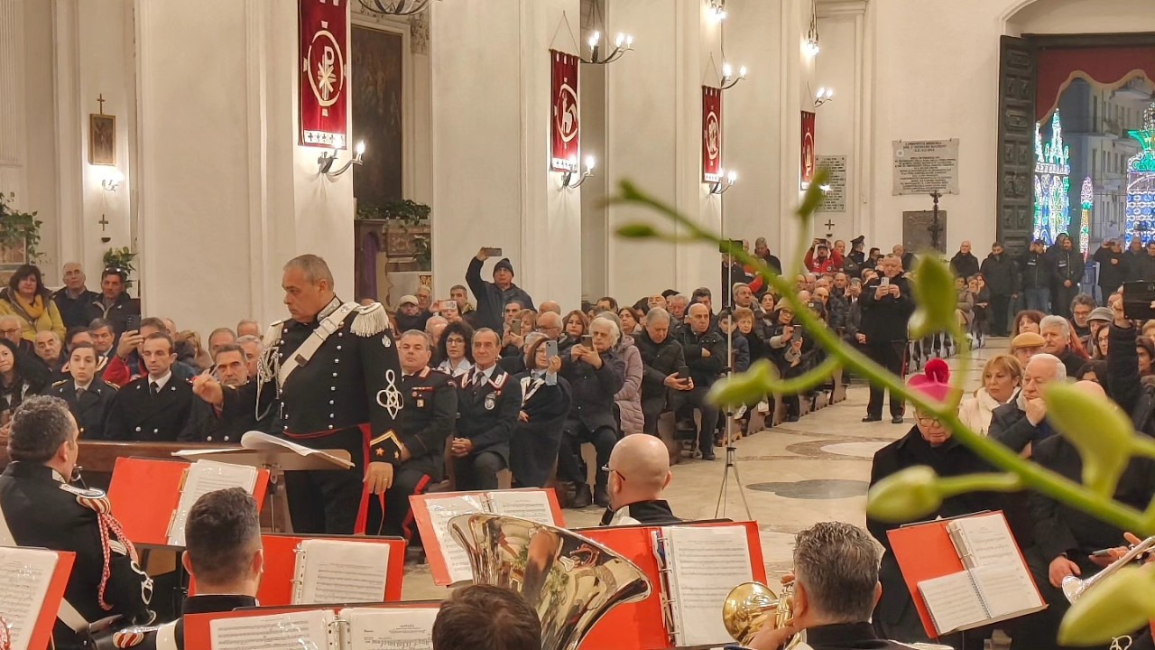 LA  MIA  TERRA  -R. IACONO- LA FANFARA DEL 12°REGGIMENTO CARABINIERI 