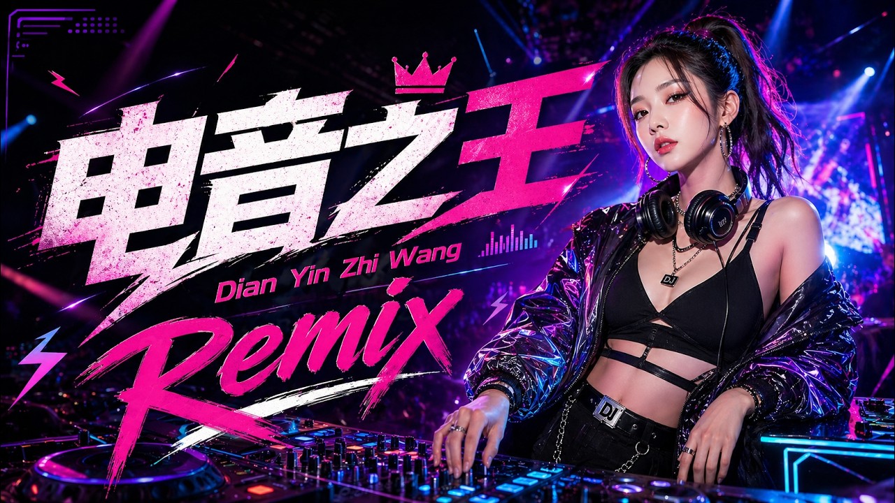 ♪ 王绎龙 - 电音之王dj (Manyao Electro REMIX 2024) | Everybody 跟我一起 high, high, high | Dian Yin Zhi Wang