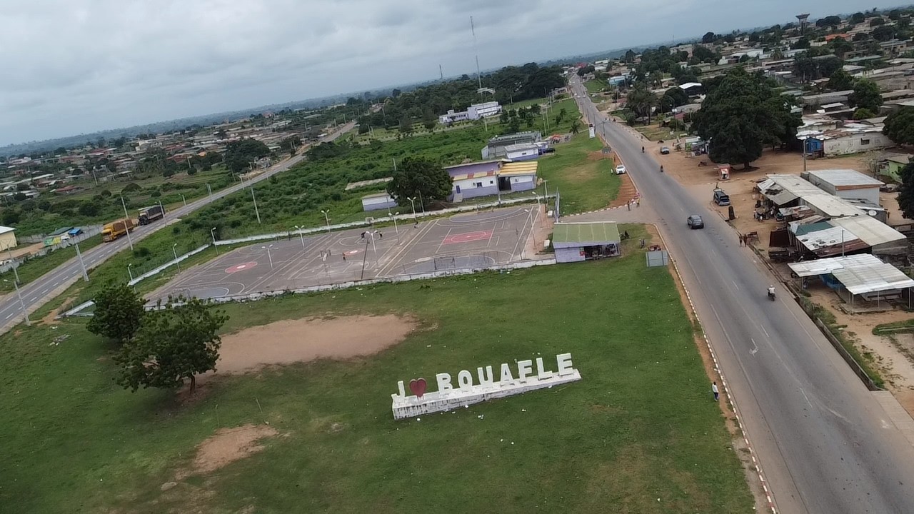 Visite de découverte de la ville de Bouaflé en Côte d’Ivoire