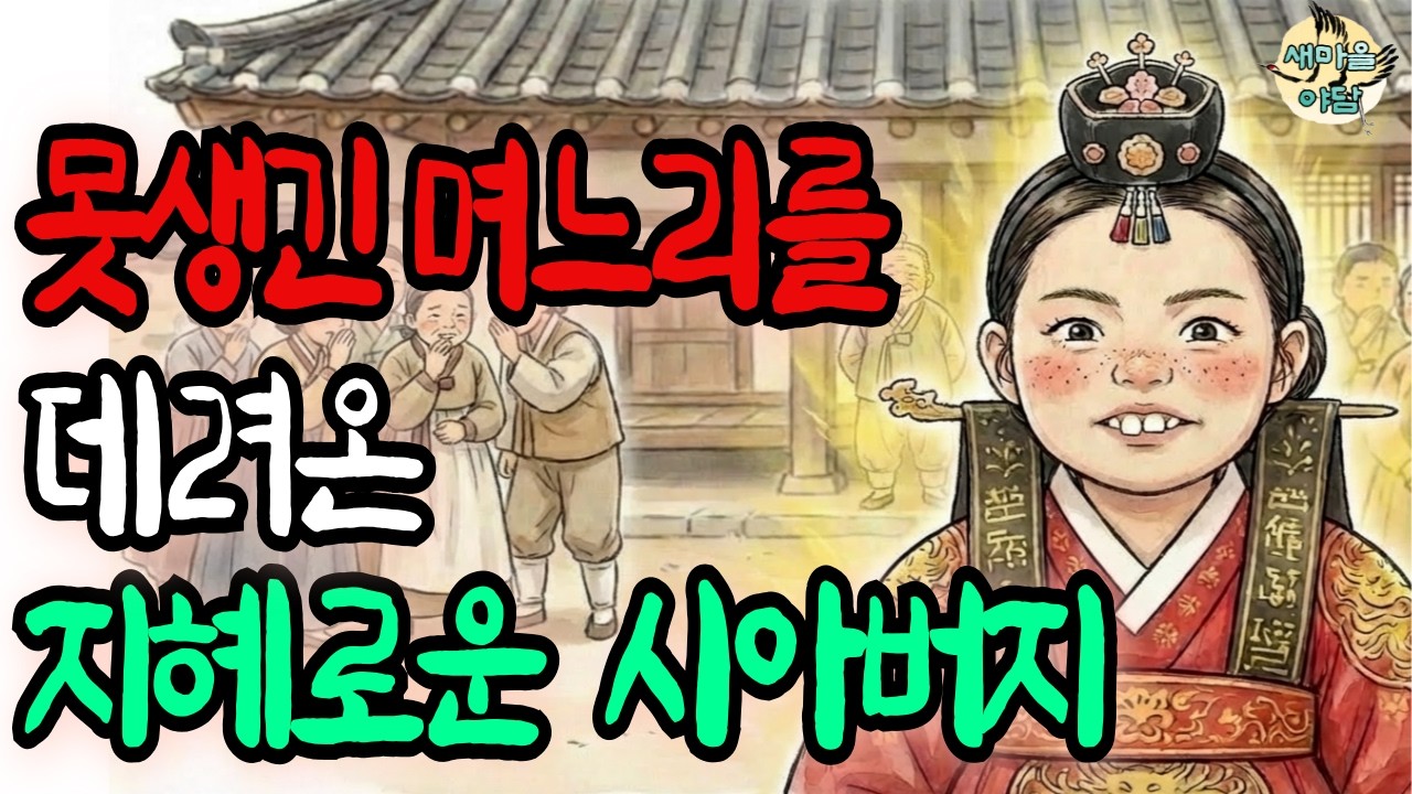 새마을야담 | 못생긴 며느리를 데려온 지혜로운 시아버지 [조선 제일 거상의 충격 발언], 10년 후 밝혀진 그녀의 숨겨진 능력? | 야담 | 전기수 | 민담 | 옛날이야기 | 설화