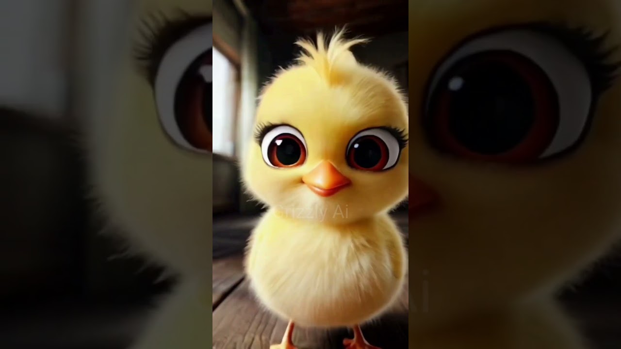 Oye Oye Hazme Caso !! Pollito Est&aacute; Reclamando #cuteanimals #animales #shorts #ia #pollito