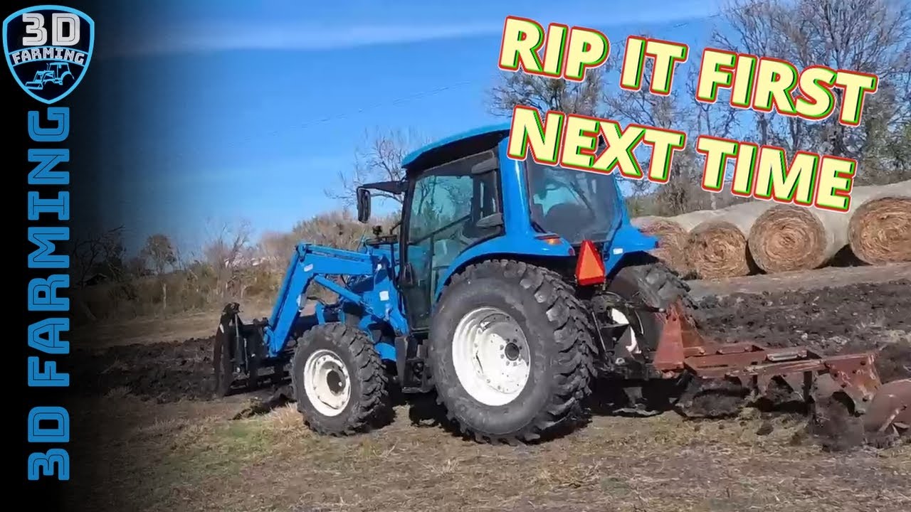 Moldboard Plow and the LS MT573 part 2