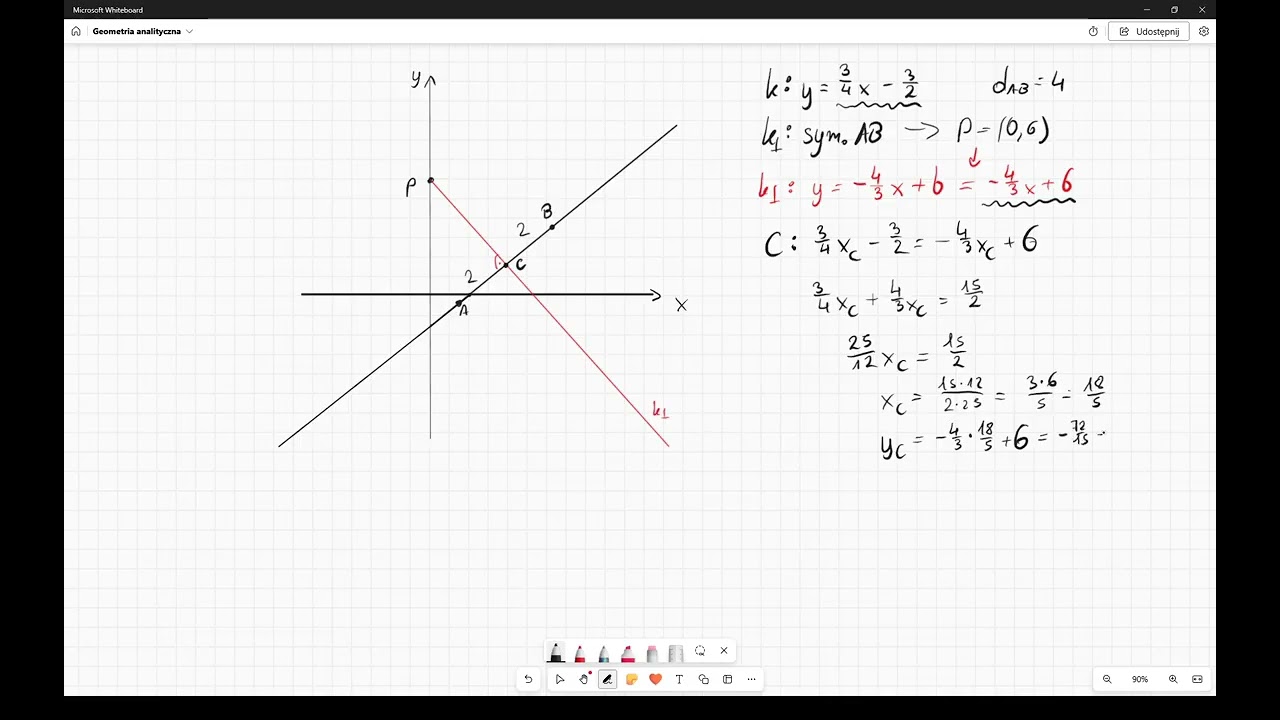 Geometria analityczna - 215