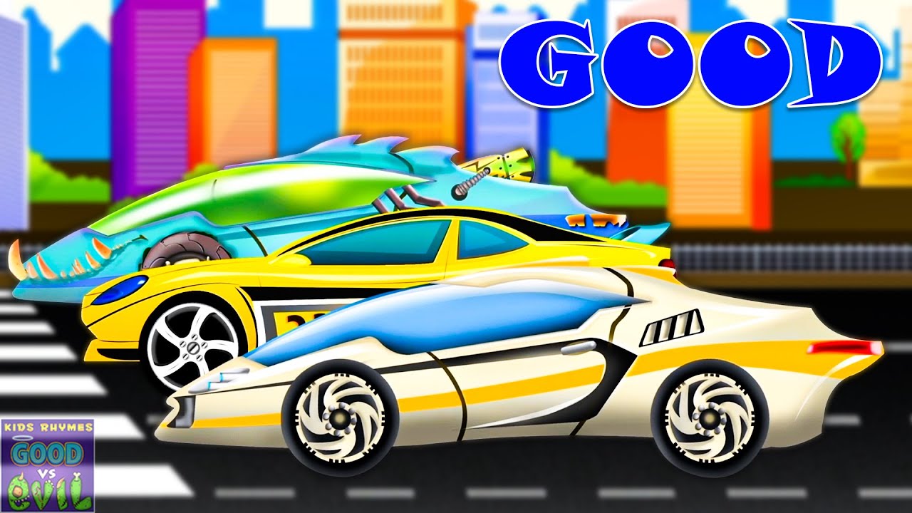 Animated Car Cartoon & More Vehicles videos for Children