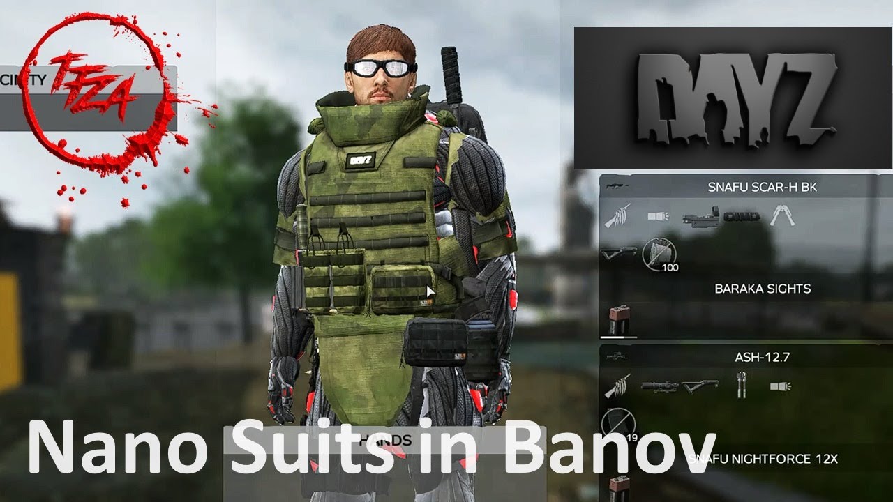 Extracting a Nano Suit out of Area 4 in Banov ( DayZ ) Part 1