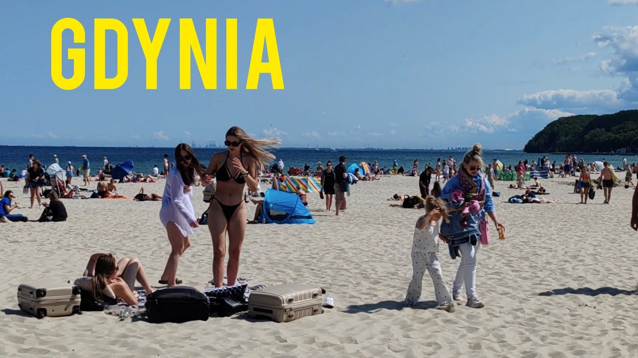 Gdynia Poland-City Beach-Plaża Miejska-Summer 2025