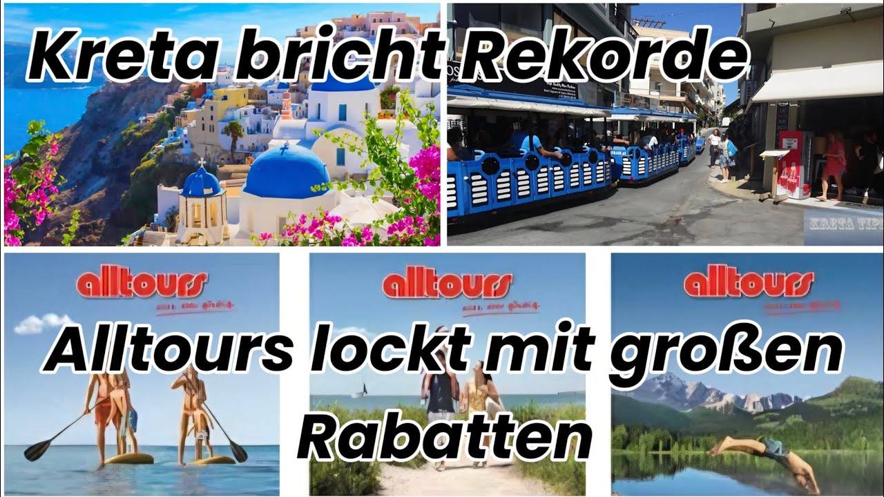 Früheste Tourismussaison  beginnt im März 2026 auf Kreta / Alltours lockt mit großen Rabatten
