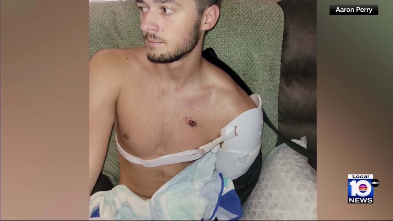 Cross necklace saves Ocala man after he was shot in chest