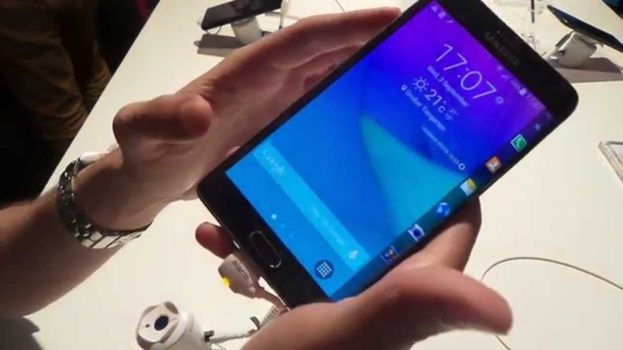 Samsung Galaxy Note Edge - hands-on