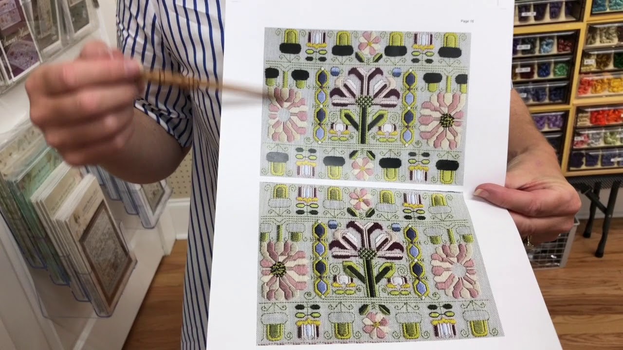 FlossTube Fiber Talk: Touring Bathya c. 1680 with Nicola Parkman