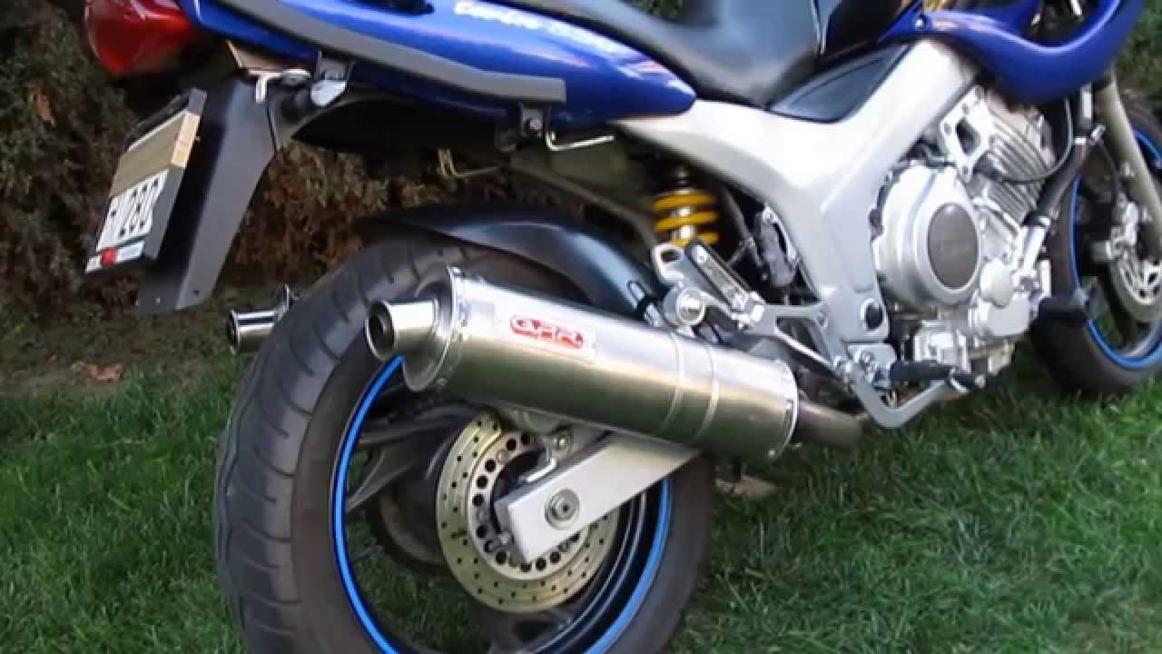 YAMAHA TDM 850 G.P.R exhaust , sound