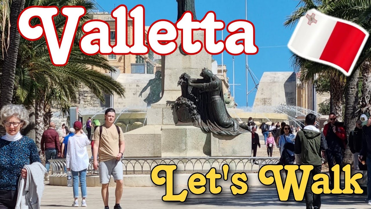 Walking Valletta.