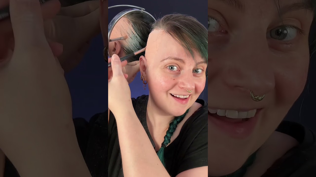 DIY Sidecut Haar Tutorial - selbstgemacht zum Testen #fy #tutorial #sidecut #hair #hairstyle #diy