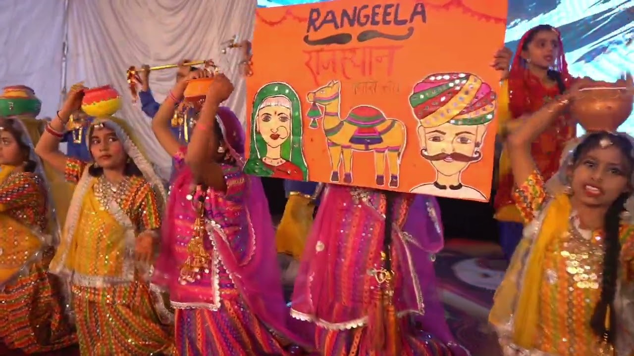 Annual Day Celebration at H.R. Public School, Laksar 🕺💃💃🕺 Rajasthani Culture (Unity in Diversity)