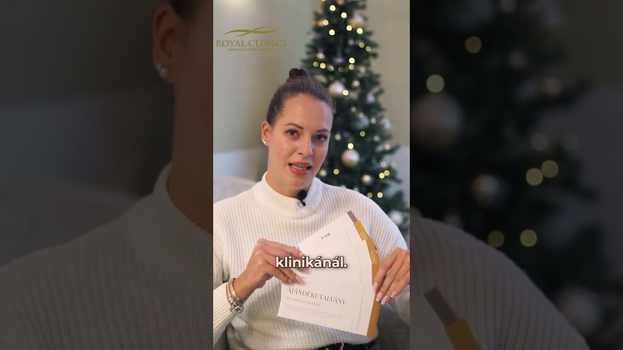 Ajándékozz szépséget és gondoskodást a Royal Clinics ajándékutalvánnyal 🎁 #ajándékötlet