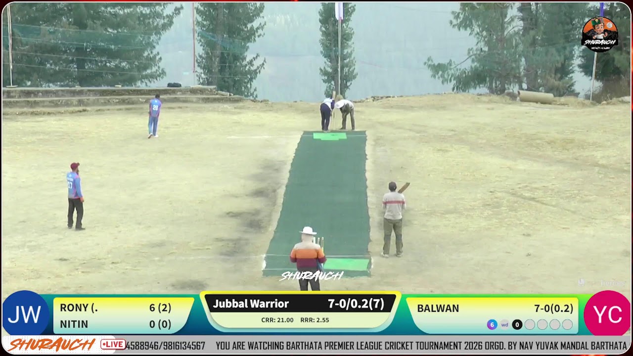 BHOLAR BLASTERS 🆚 ROYAL VALLEY TAHU BARTHATA PREMIER LEAGUE 2026🏏