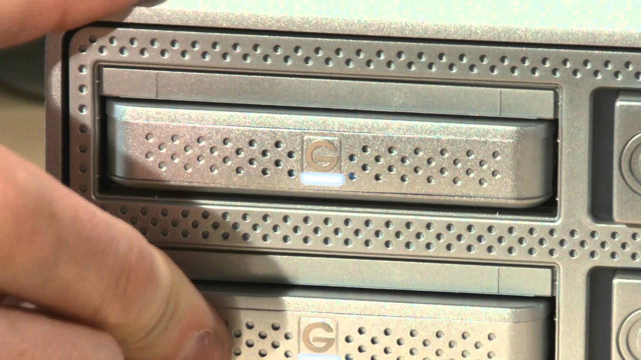 Setting up the G-DOCK ev with Thunderbolt