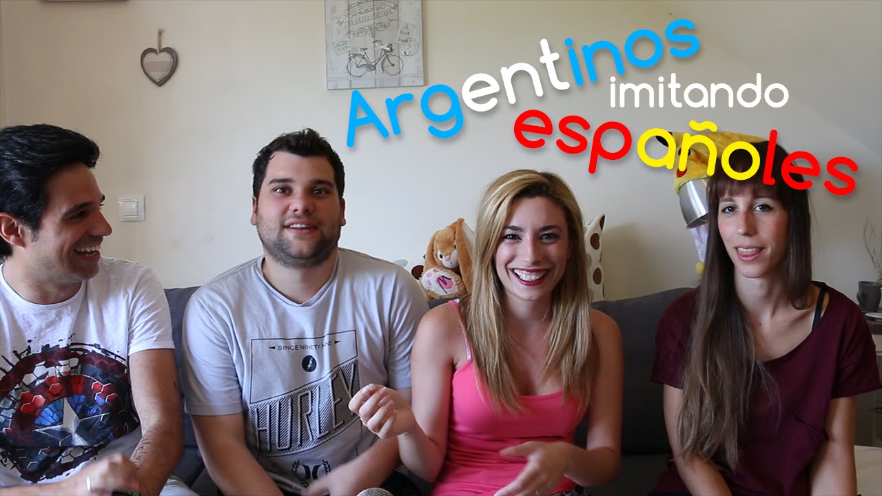 ARGENTINOS IMITANDO ESPAÑOLES | Lyna Vlogs