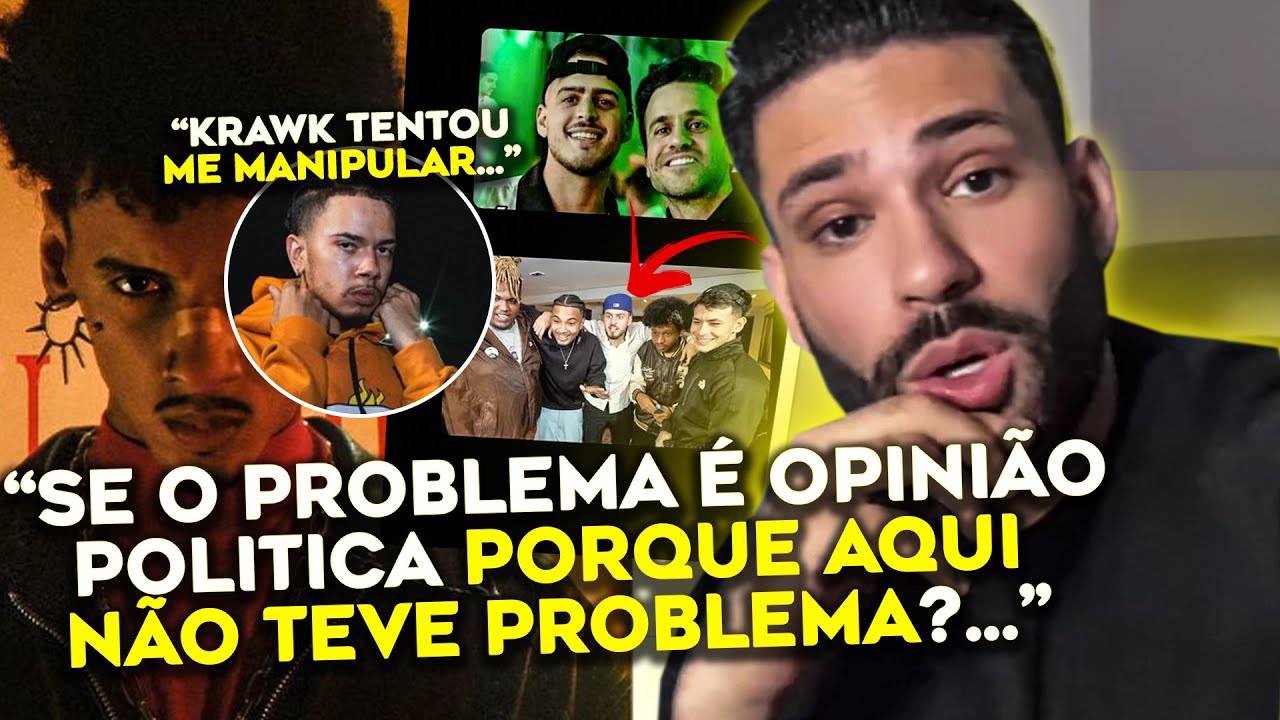 MC's DEFENDEM GURI ap&oacute;s FARPAS COM KRAWK e KRAWK RESPONDE MC'S DE BATALHA...