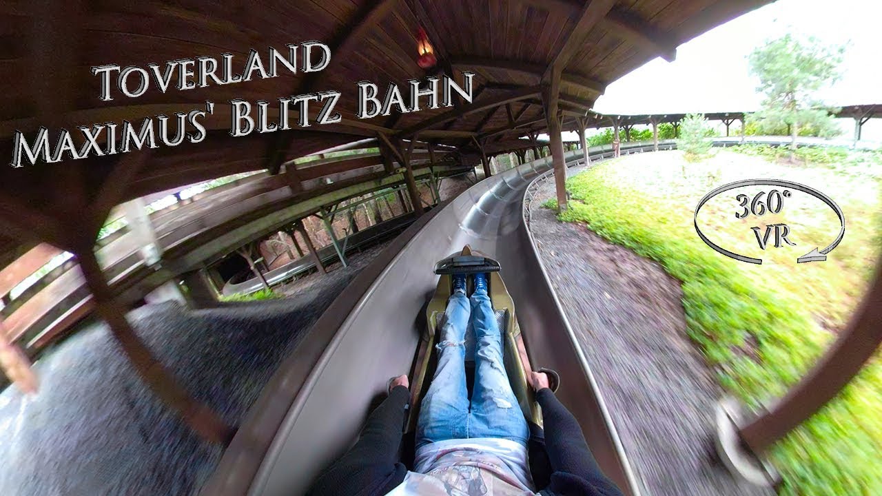 Toverland Maximus Blitz Bahn 360° VR POV Onride