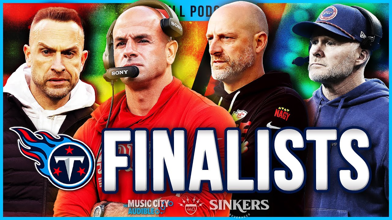 Titans Advance Three HC Finalists + Sean McDermott Now Available