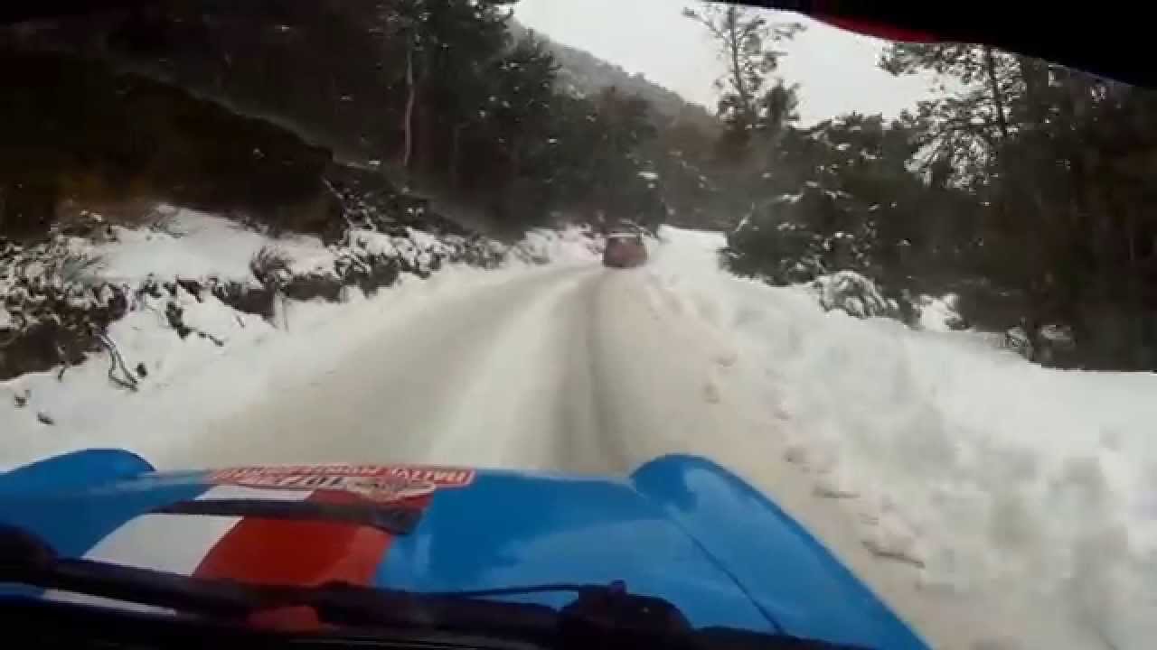 Rallye Monte Carlo Historique 2015 dans l'A112 ABARTH n° 107