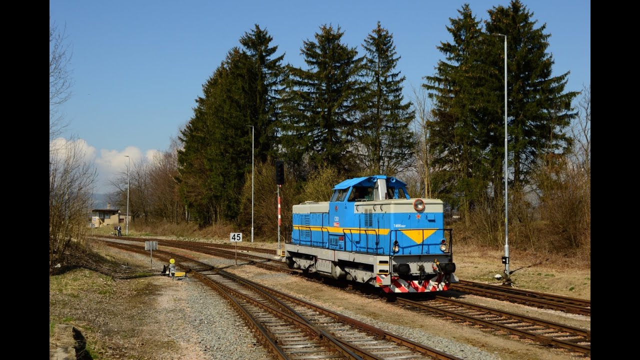 Pilštyk 735 007 s Legiovlakem pod Kralickým Sněžníkem