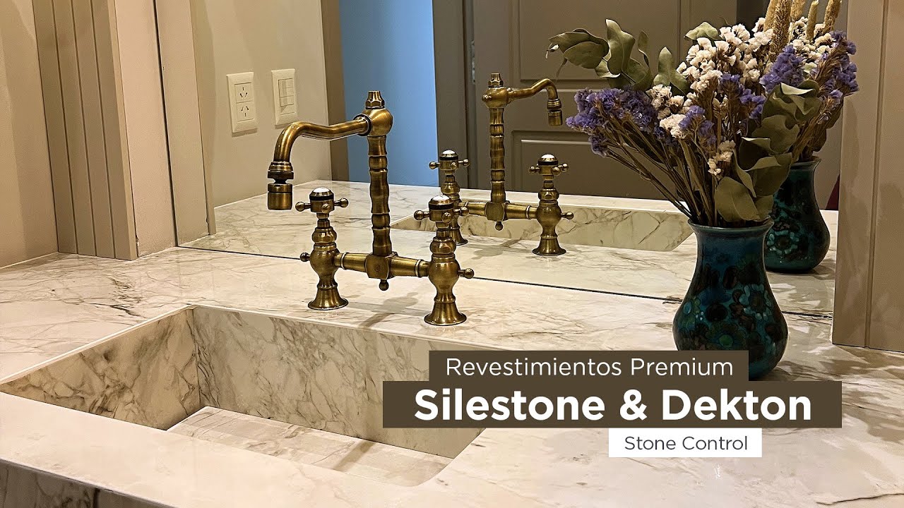 Silestone & Dekton. Materiales compactos. Revestimientos premium para mesada, pisos y baños.